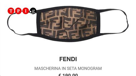 mascherine fendi costo|fendi canada.